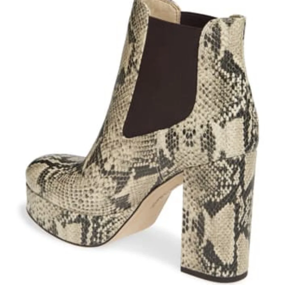 NIB Sam Edelman Abella platform boot